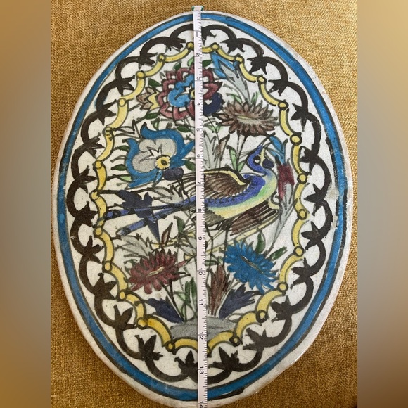 Large Antique Persian Qajar Tile never used - Picture 2 of 9